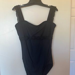 Wear Moi Black Leotard